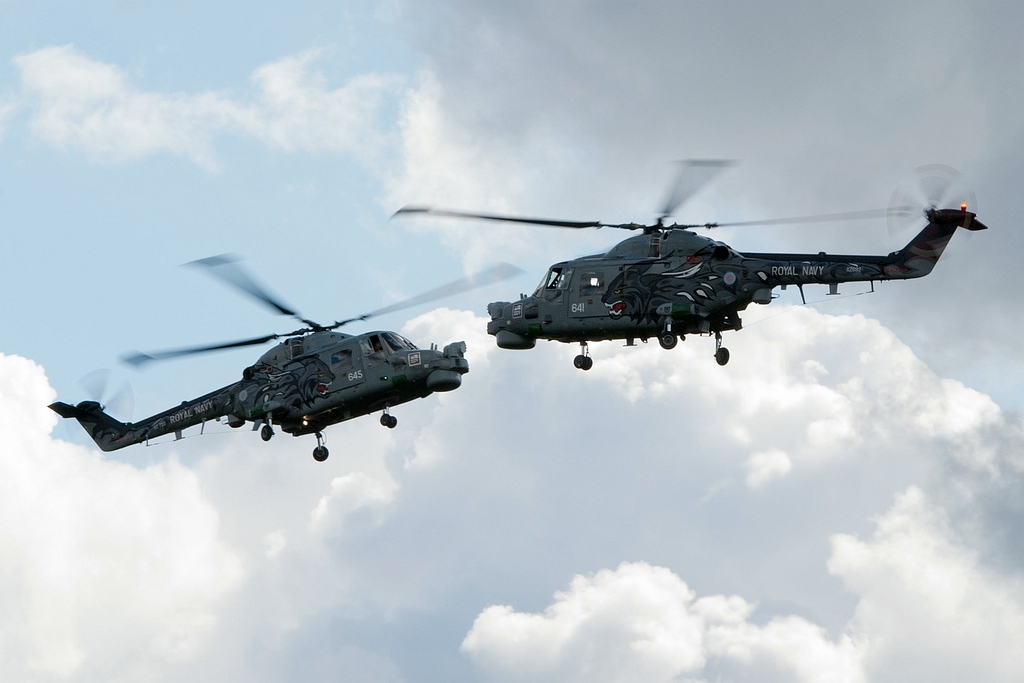20110918_0752.JPG - Royal Navy Black Cats Lynx HAS.3 Engelse luchtmacht